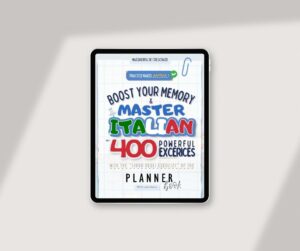 (Digital) Libro Operativo: 400 excercises to practice the Italian Language