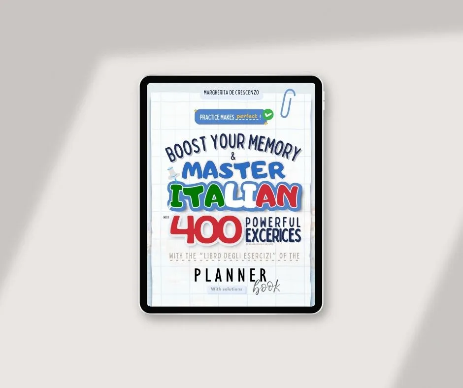 (Digital) Libro Operativo: 400 excercises to practice the Italian Language