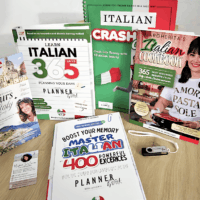 Italian Mastery Kit - Study, Practice, Listen & Cook in Italian